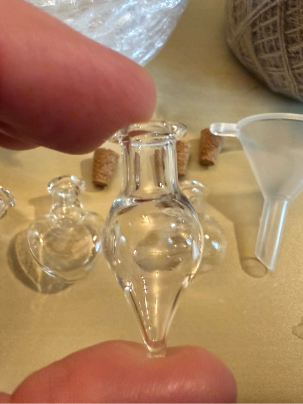 Set of 49 Empty Mini Glass Bottles - Picture 6 of 8